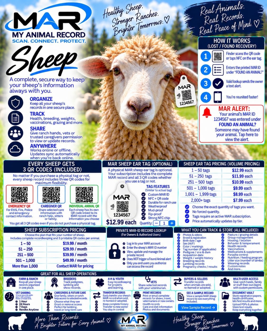 MAR for Sheep — what MAR provides and how it works